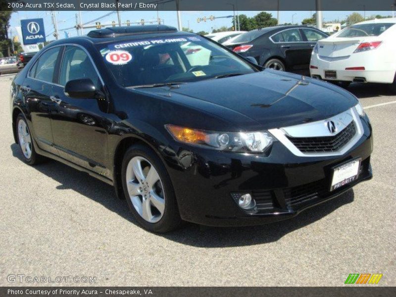  2009 TSX Sedan Crystal Black Pearl
