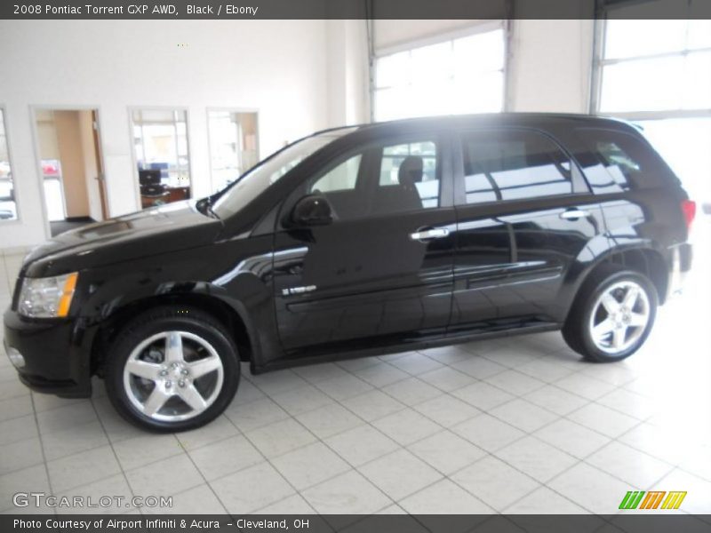 Black / Ebony 2008 Pontiac Torrent GXP AWD