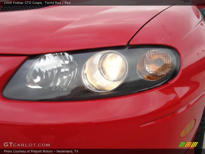 Torrid Red / Red 2006 Pontiac GTO Coupe