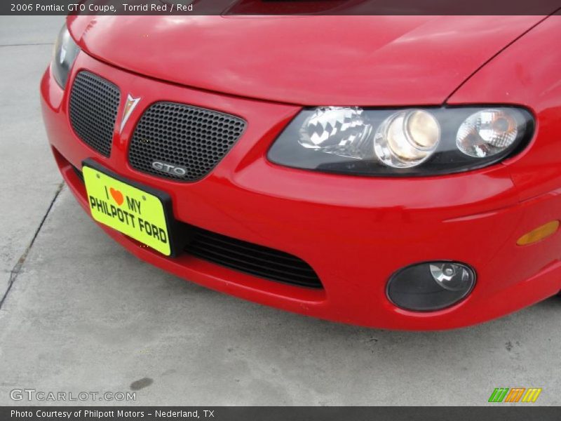 Torrid Red / Red 2006 Pontiac GTO Coupe