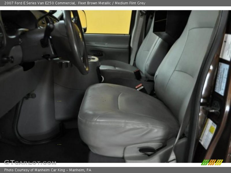 Fleet Brown Metallic / Medium Flint Grey 2007 Ford E Series Van E250 Commercial