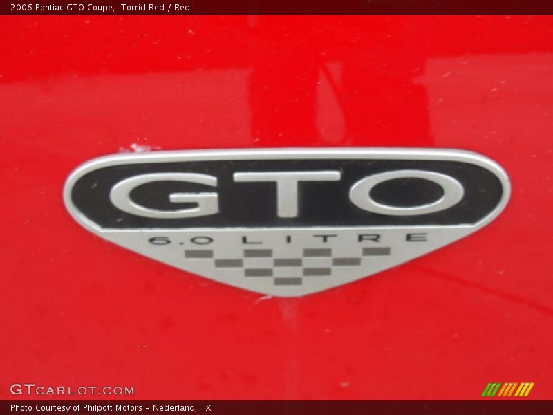  2006 GTO Coupe Logo