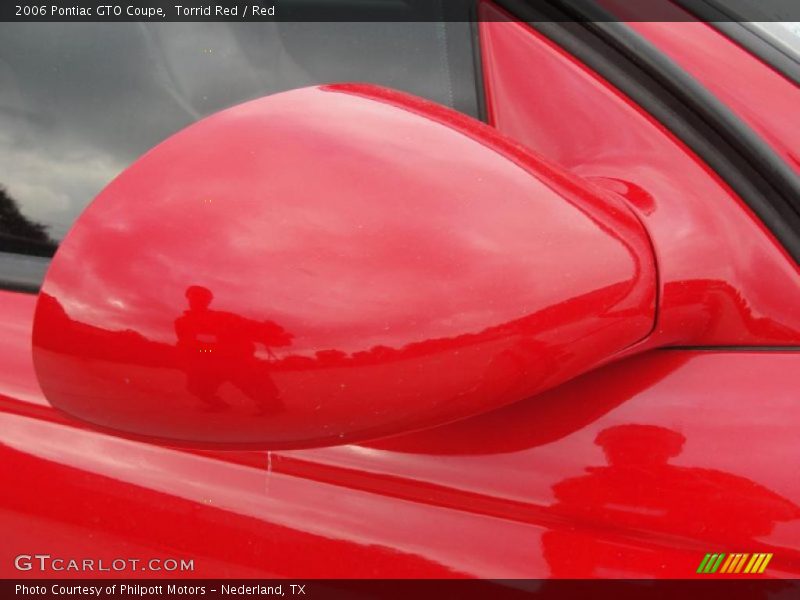 Torrid Red / Red 2006 Pontiac GTO Coupe