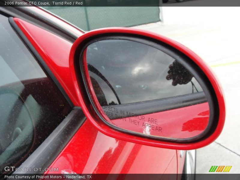 Torrid Red / Red 2006 Pontiac GTO Coupe