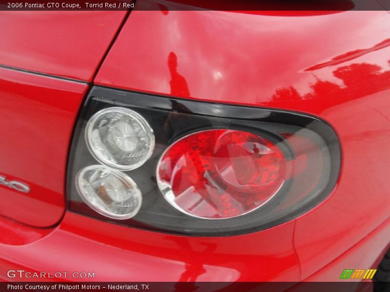 Torrid Red / Red 2006 Pontiac GTO Coupe