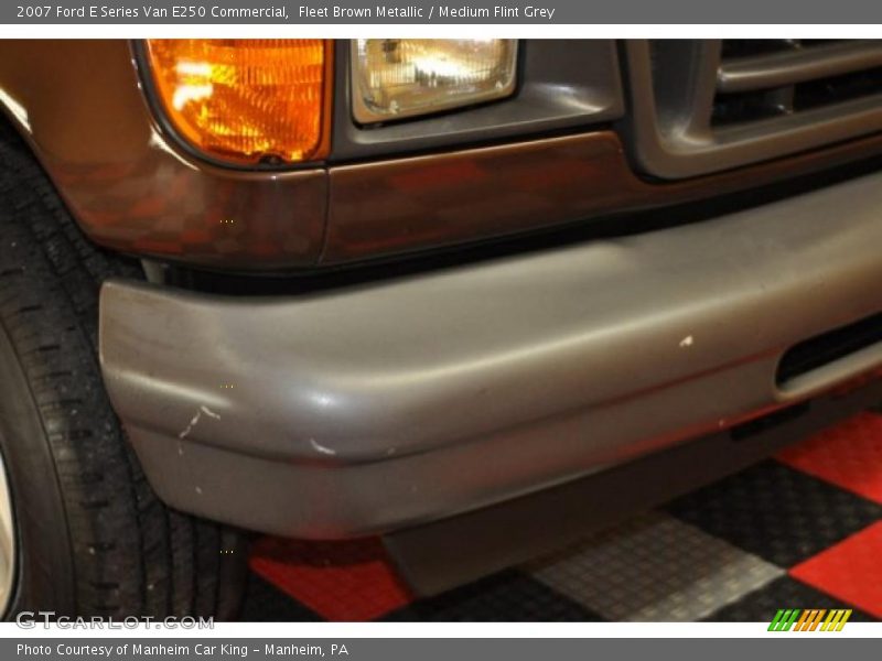 Fleet Brown Metallic / Medium Flint Grey 2007 Ford E Series Van E250 Commercial