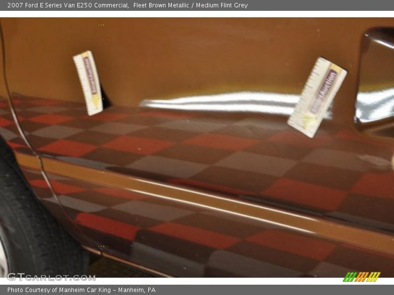 Fleet Brown Metallic / Medium Flint Grey 2007 Ford E Series Van E250 Commercial