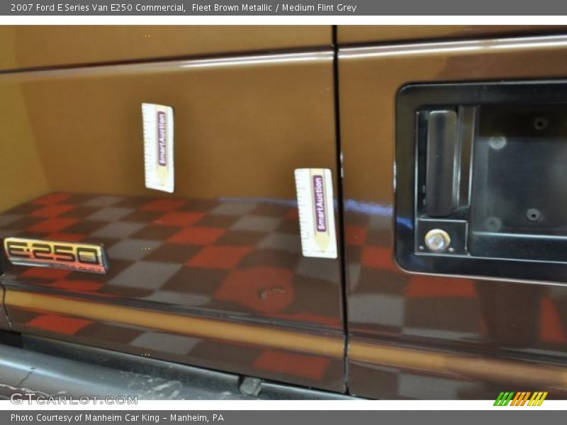 Fleet Brown Metallic / Medium Flint Grey 2007 Ford E Series Van E250 Commercial