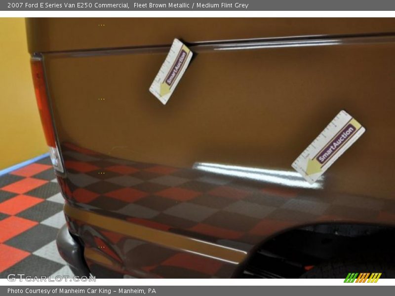 Fleet Brown Metallic / Medium Flint Grey 2007 Ford E Series Van E250 Commercial