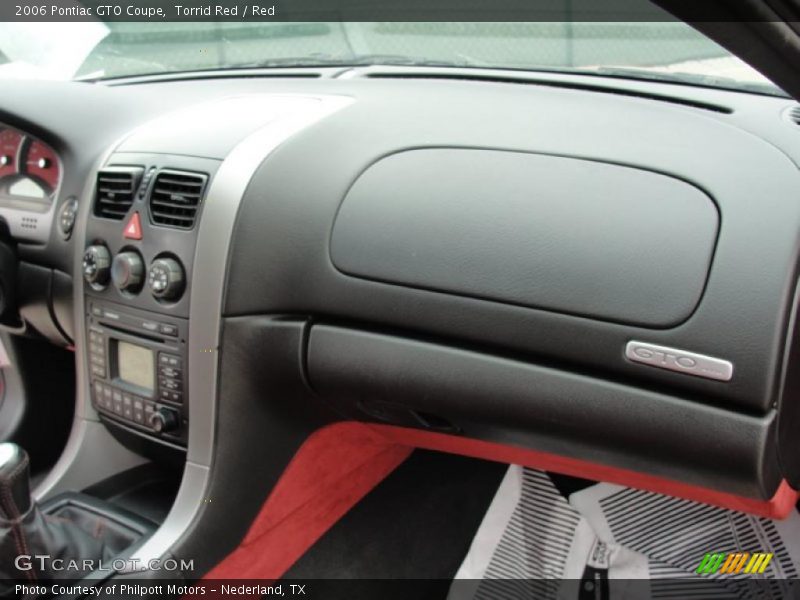 Torrid Red / Red 2006 Pontiac GTO Coupe