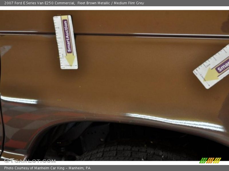 Fleet Brown Metallic / Medium Flint Grey 2007 Ford E Series Van E250 Commercial