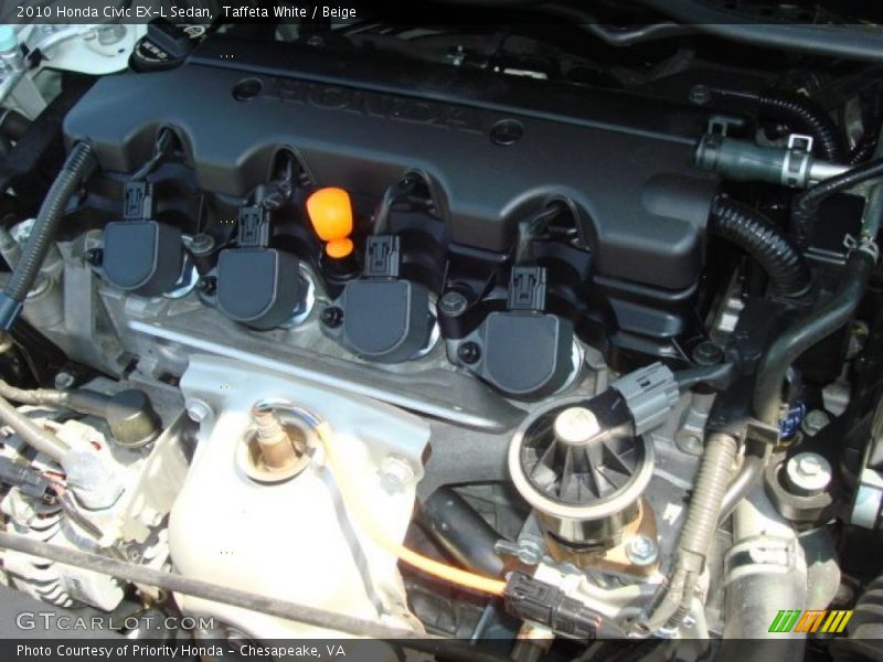  2010 Civic EX-L Sedan Engine - 1.8 Liter SOHC 16-Valve i-VTEC 4 Cylinder