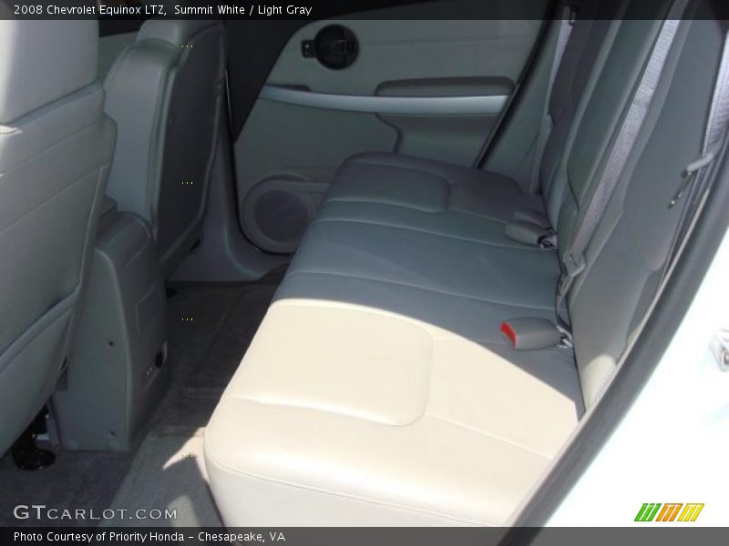 Summit White / Light Gray 2008 Chevrolet Equinox LTZ
