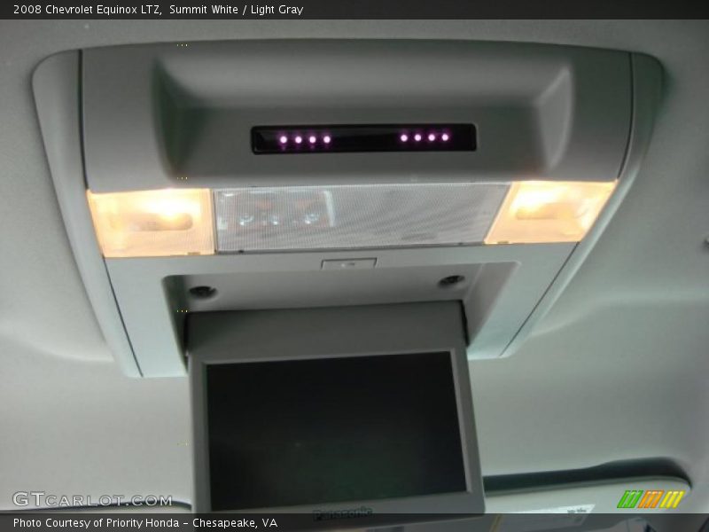 Summit White / Light Gray 2008 Chevrolet Equinox LTZ