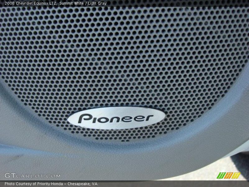 Summit White / Light Gray 2008 Chevrolet Equinox LTZ