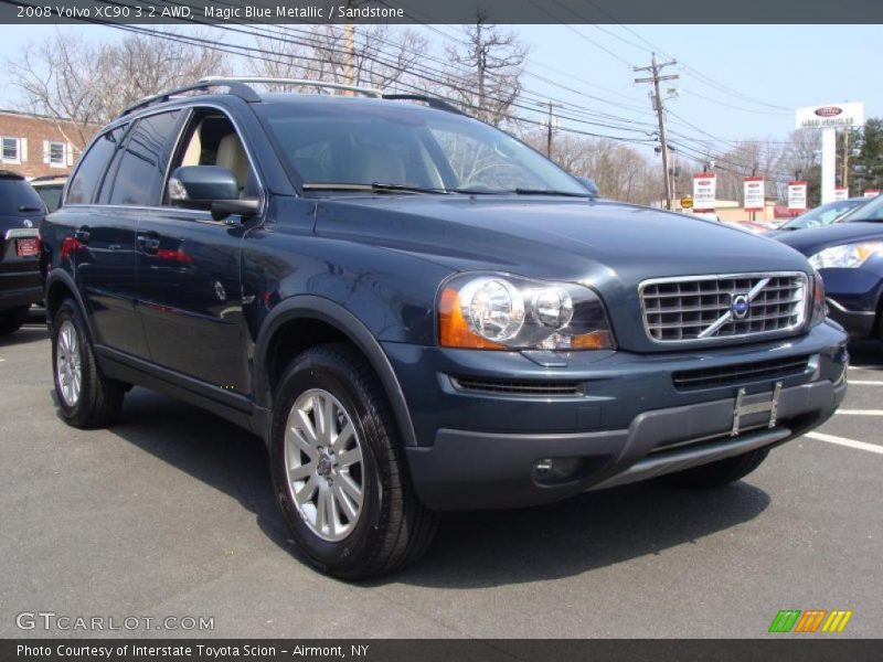 Magic Blue Metallic / Sandstone 2008 Volvo XC90 3.2 AWD