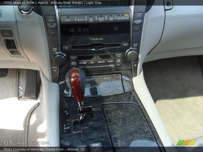 Mercury Silver Metallic / Light Gray 2008 Lexus LS 600h L Hybrid