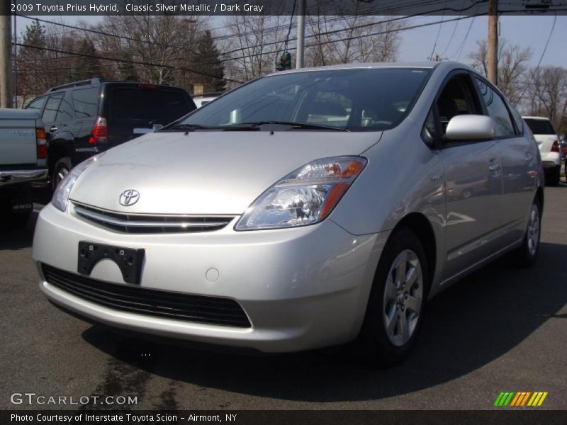 Classic Silver Metallic / Dark Gray 2009 Toyota Prius Hybrid