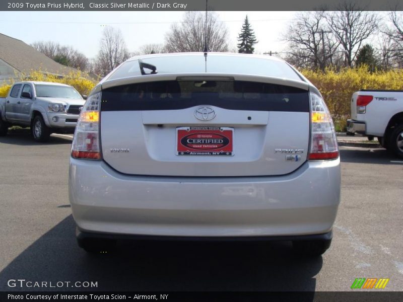 Classic Silver Metallic / Dark Gray 2009 Toyota Prius Hybrid