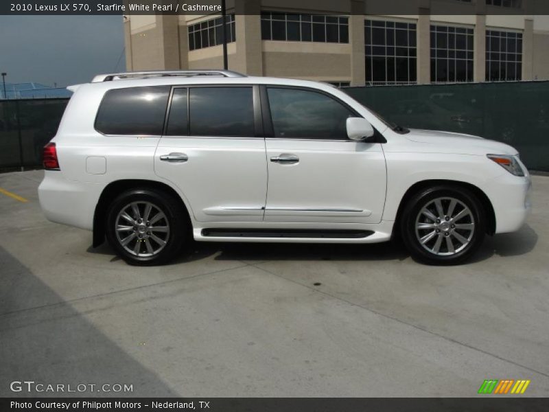 Starfire White Pearl / Cashmere 2010 Lexus LX 570