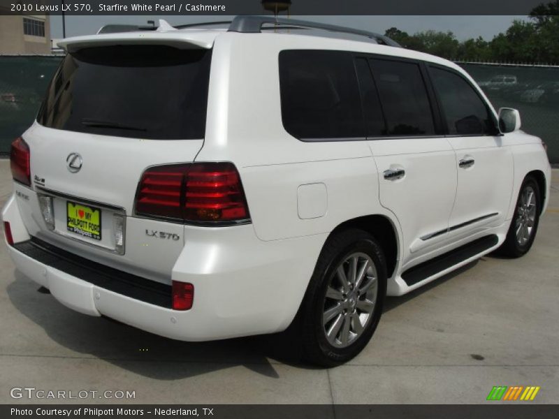 Starfire White Pearl / Cashmere 2010 Lexus LX 570