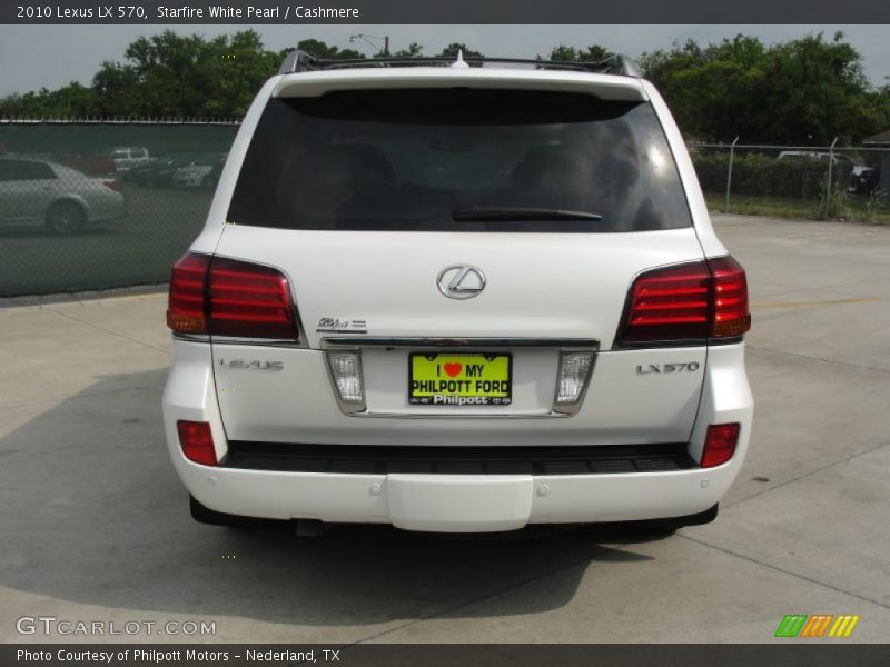 Starfire White Pearl / Cashmere 2010 Lexus LX 570