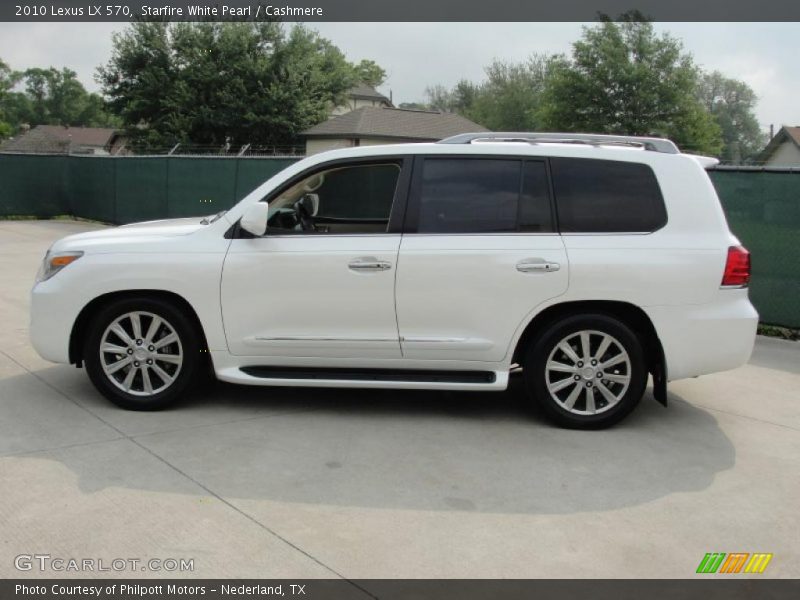 Starfire White Pearl / Cashmere 2010 Lexus LX 570