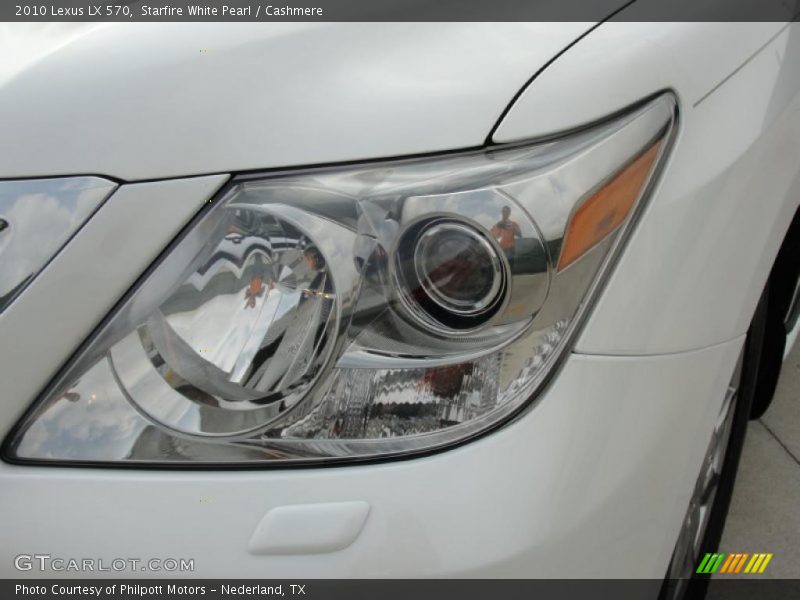 Starfire White Pearl / Cashmere 2010 Lexus LX 570