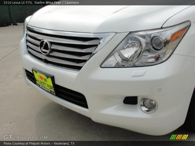 Starfire White Pearl / Cashmere 2010 Lexus LX 570