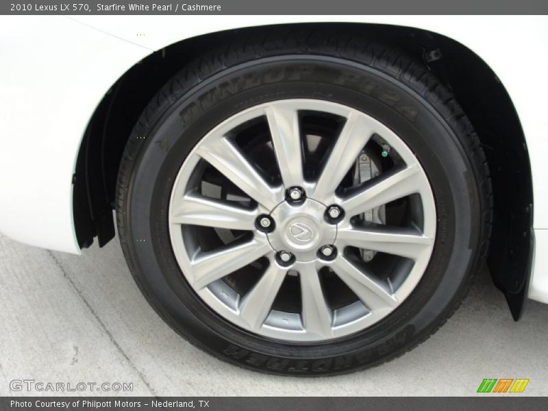 Starfire White Pearl / Cashmere 2010 Lexus LX 570