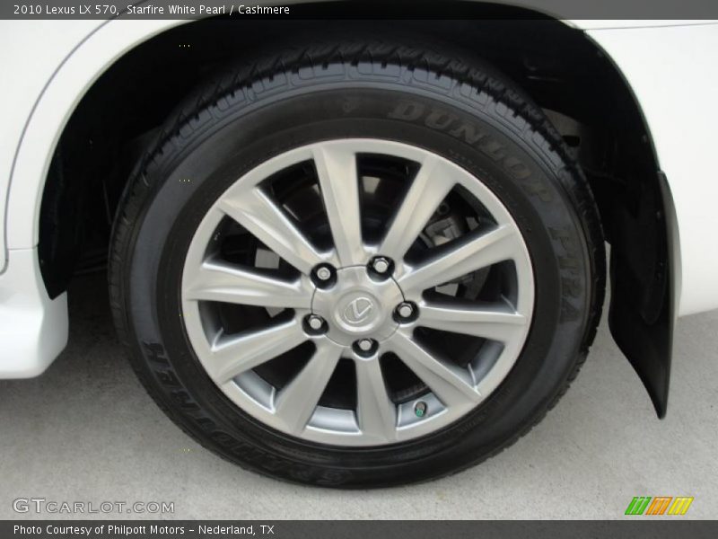 Starfire White Pearl / Cashmere 2010 Lexus LX 570