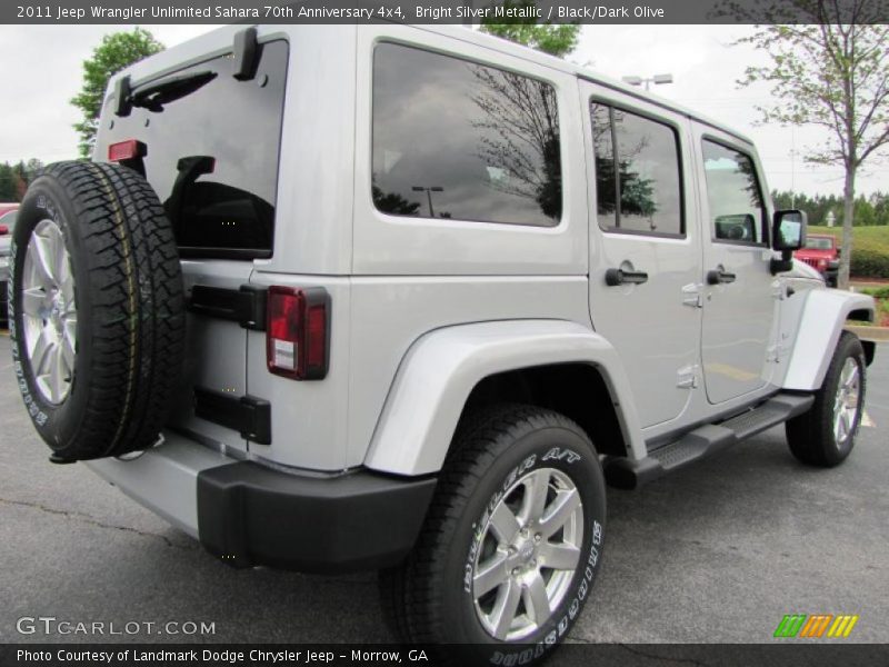 2011 Wrangler Unlimited Sahara 70th Anniversary 4x4 Bright Silver Metallic