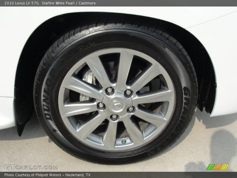 Starfire White Pearl / Cashmere 2010 Lexus LX 570