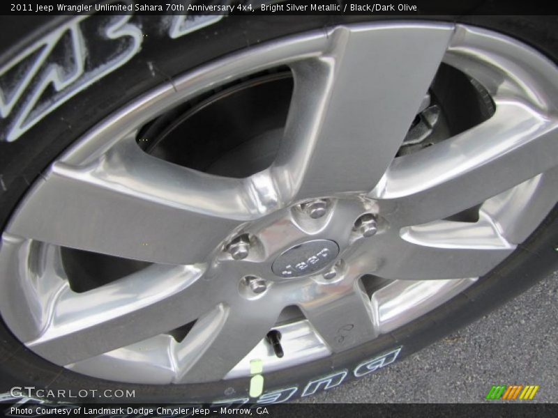  2011 Wrangler Unlimited Sahara 70th Anniversary 4x4 Wheel