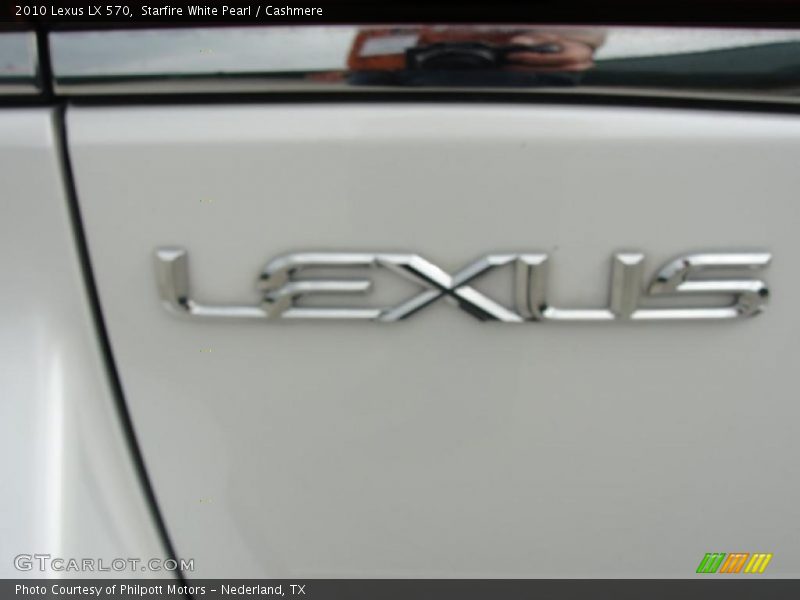 Starfire White Pearl / Cashmere 2010 Lexus LX 570