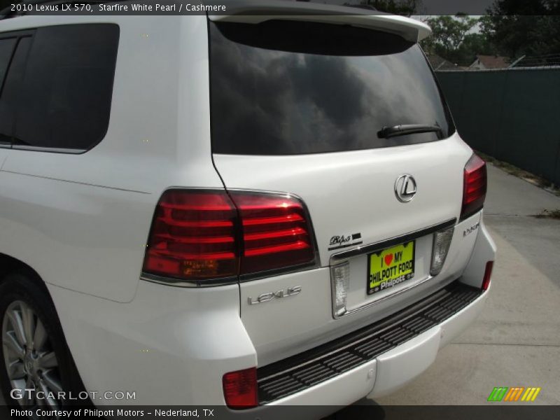 Starfire White Pearl / Cashmere 2010 Lexus LX 570