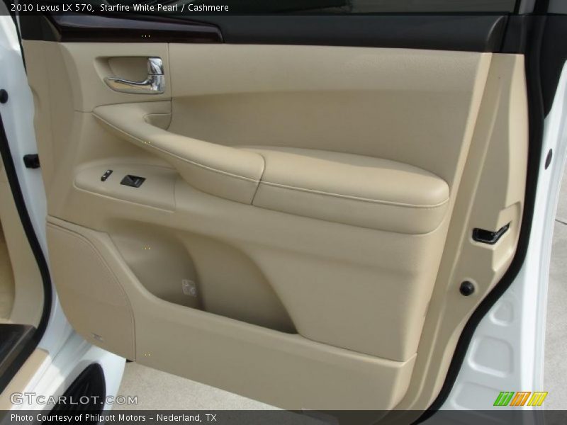 Starfire White Pearl / Cashmere 2010 Lexus LX 570