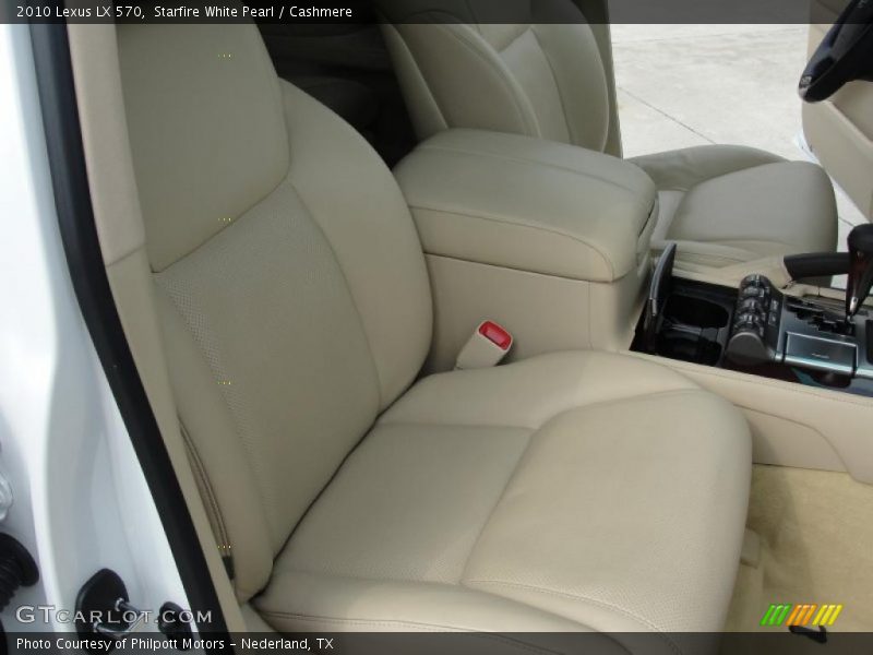 Starfire White Pearl / Cashmere 2010 Lexus LX 570