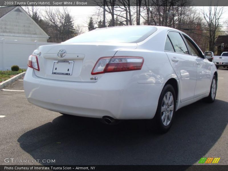 Super White / Bisque 2009 Toyota Camry Hybrid