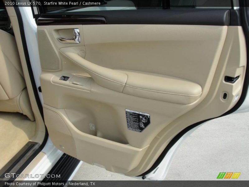 Starfire White Pearl / Cashmere 2010 Lexus LX 570