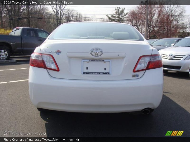 Super White / Bisque 2009 Toyota Camry Hybrid