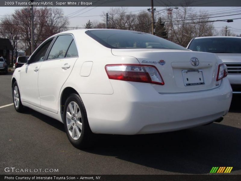 Super White / Bisque 2009 Toyota Camry Hybrid