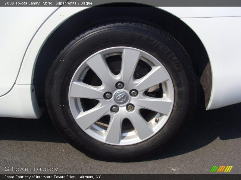 Super White / Bisque 2009 Toyota Camry Hybrid