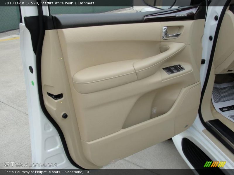 Starfire White Pearl / Cashmere 2010 Lexus LX 570