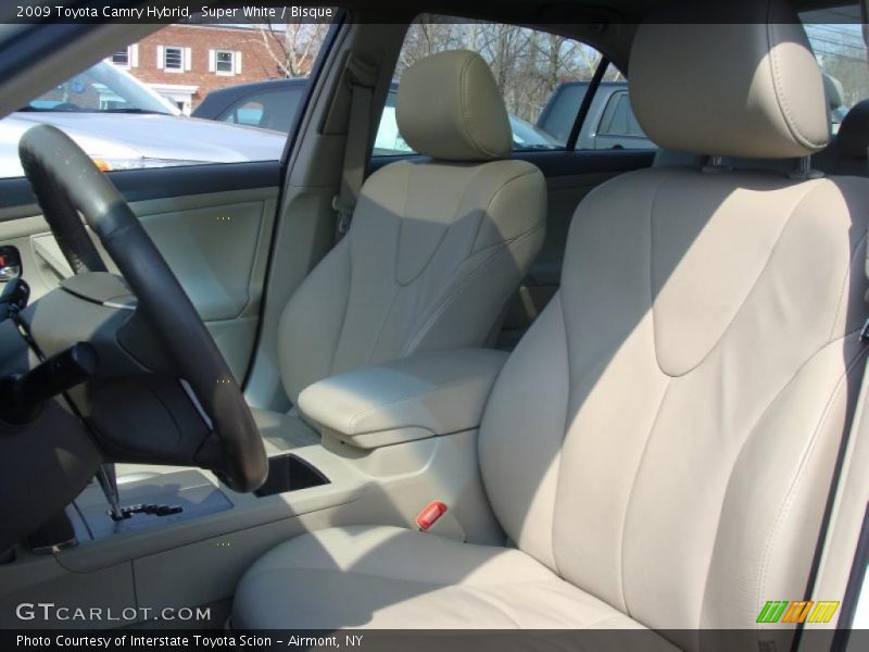 Super White / Bisque 2009 Toyota Camry Hybrid