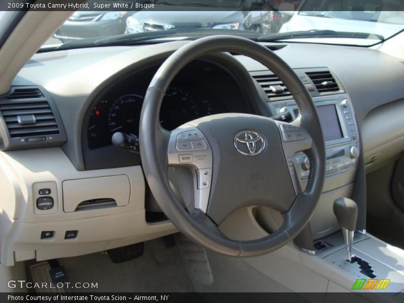 Super White / Bisque 2009 Toyota Camry Hybrid