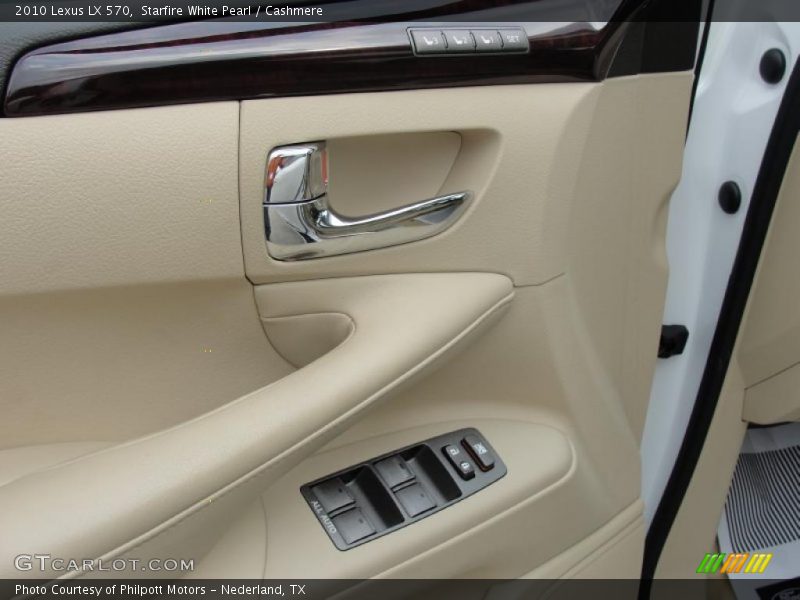 Starfire White Pearl / Cashmere 2010 Lexus LX 570