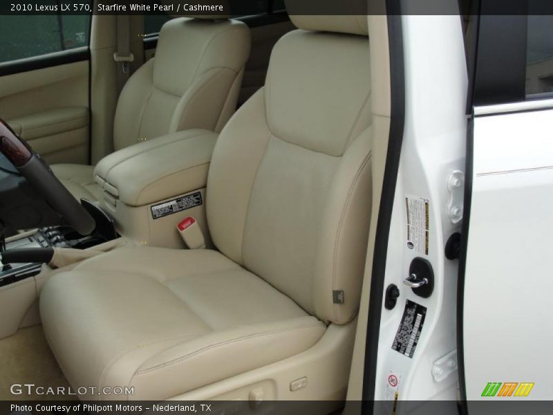 Starfire White Pearl / Cashmere 2010 Lexus LX 570