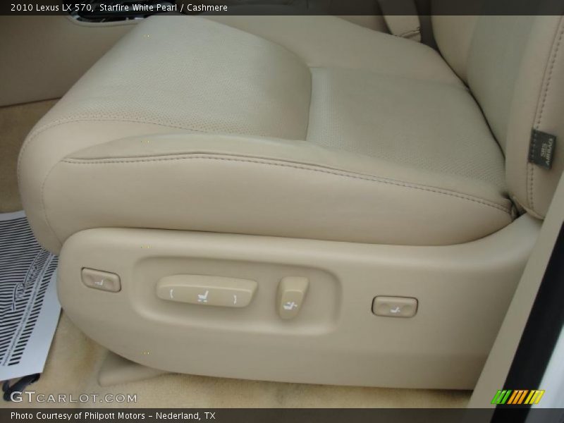 Starfire White Pearl / Cashmere 2010 Lexus LX 570