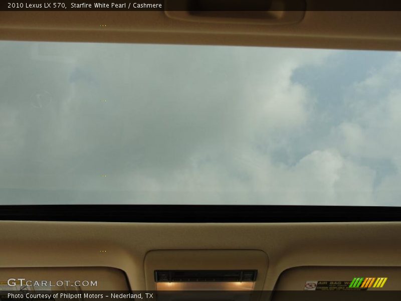 Starfire White Pearl / Cashmere 2010 Lexus LX 570